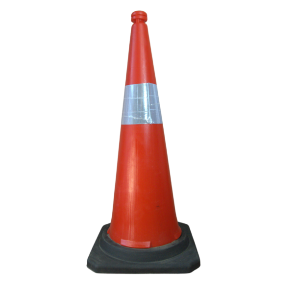 Traffic Rubber Base Cone(1000MM) LTS Road Safety