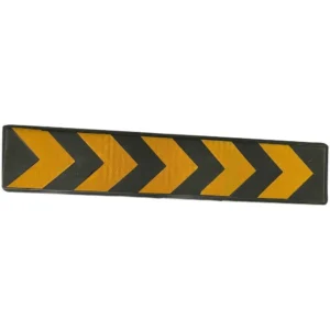 Yellow and Black Rubber Corner Wall Guard