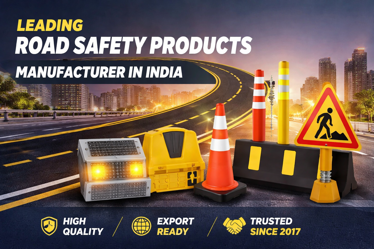 Road Safety Products Manufacturer in India: Enhancing Safer Roads with LTS Road Safety