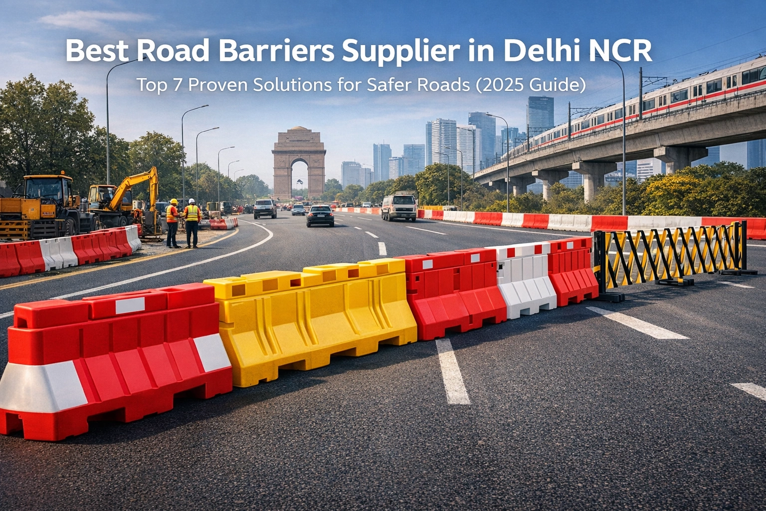 Best Road Barriers Supplier in Delhi NCR