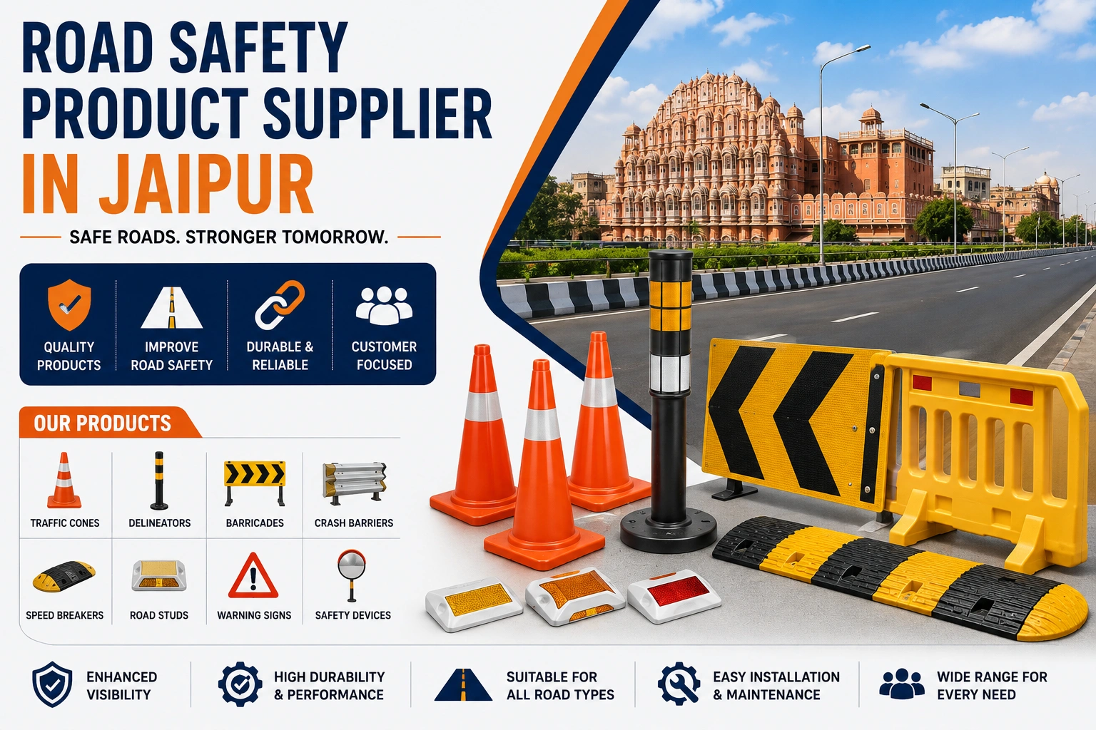 Road Safety Product Supplier in Jaipur