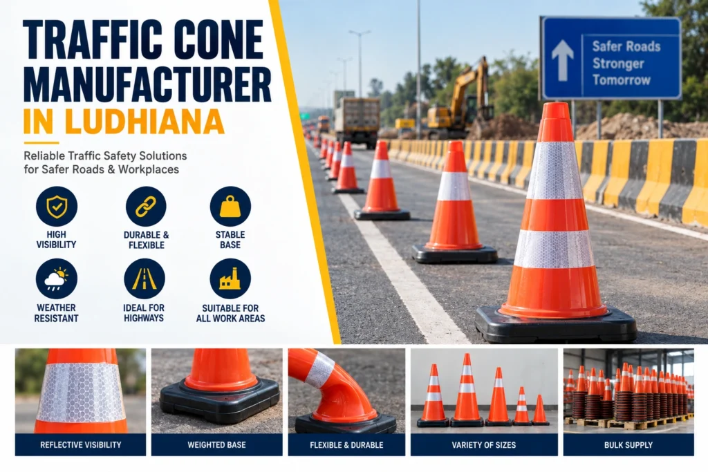 Traffic Cone Manufacturer in Ludhiana