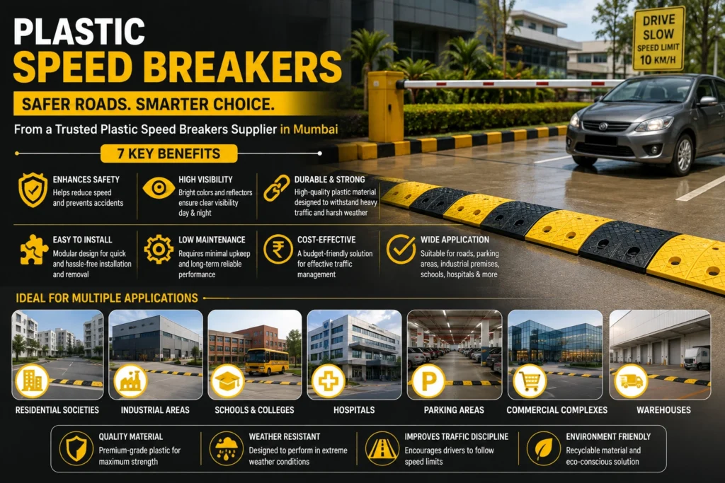 Plastic Speed Breakers Supplier in Mumbai